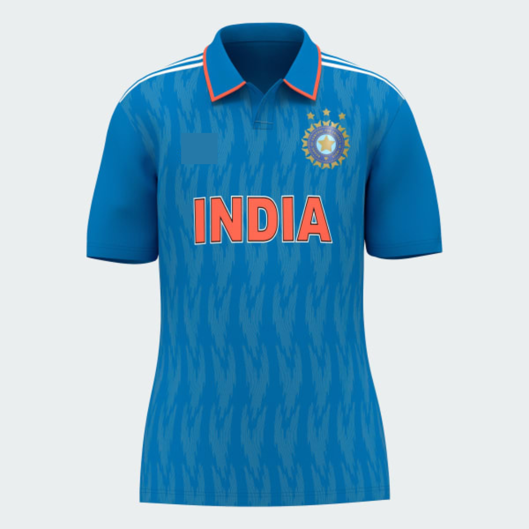 Customized Indian Team World Cup Jersey (Latest) - MyKustom